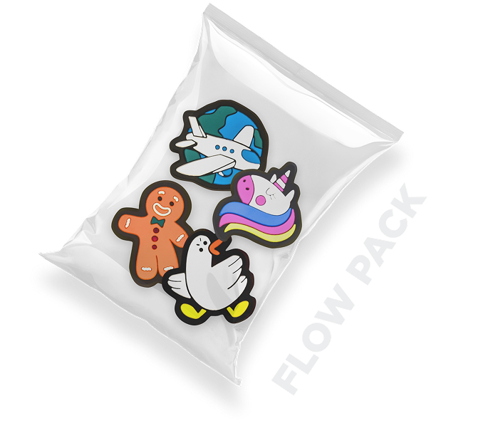 Индивидуальная упаковка «Flow Pack» ваших сувениров